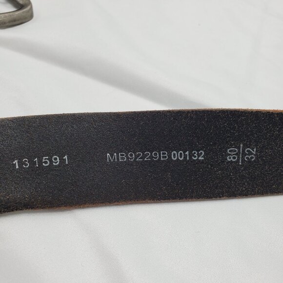 Mens Fossil Belt 32 inch Genuine Leather - Picture 5 of 6